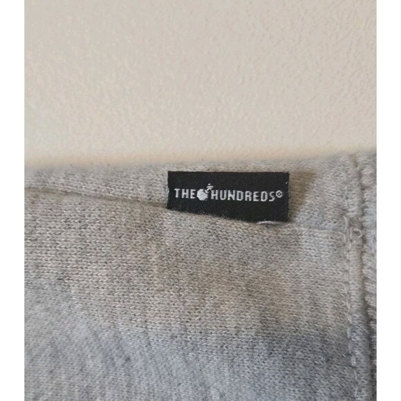 The Hundreds Adam Bomb Streetwear Sweatshirt Art Crewneck Pullover Mens XL Gray - Picture 7 of 11
